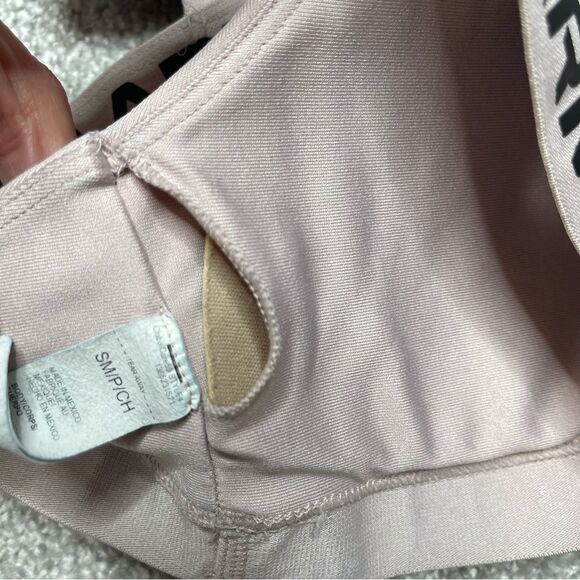Under Armour Women's Small Pink Sports Bra Padded Cross Back - Picture 6 of 7